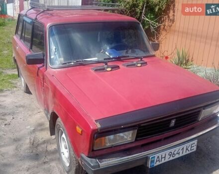 Красный ВАЗ 2104, объемом двигателя 1.5 л и пробегом 150 тыс. км за 950 $, фото 1 на Automoto.ua
