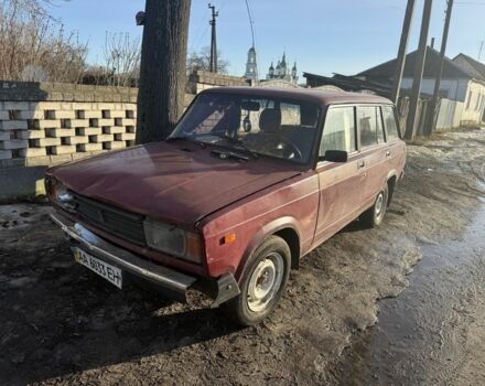 Красный ВАЗ 2104, объемом двигателя 1.5 л и пробегом 90 тыс. км за 456 $, фото 1 на Automoto.ua