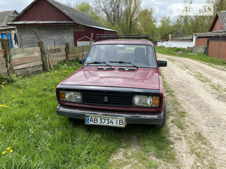 Красный ВАЗ 2104, объемом двигателя 1.6 л и пробегом 75 тыс. км за 2399 $, фото 1 на Automoto.ua