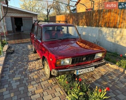 Красный ВАЗ 2104, объемом двигателя 1.5 л и пробегом 100 тыс. км за 1254 $, фото 1 на Automoto.ua