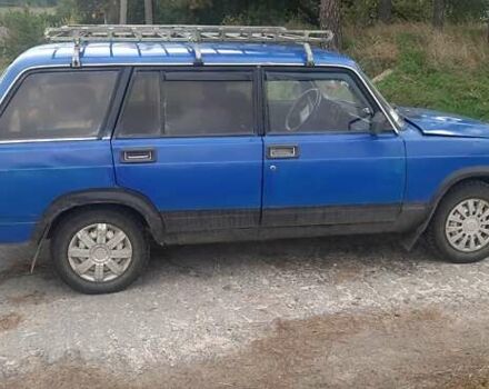Синий ВАЗ 2104, объемом двигателя 1.3 л и пробегом 117 тыс. км за 1000 $, фото 4 на Automoto.ua