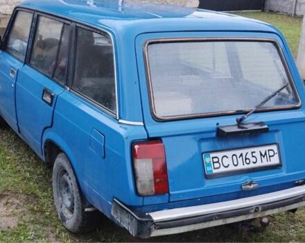 Синий ВАЗ 2104, объемом двигателя 1.5 л и пробегом 40 тыс. км за 600 $, фото 5 на Automoto.ua