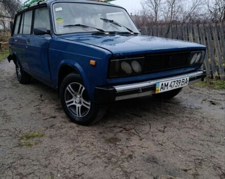Синий ВАЗ 2104, объемом двигателя 1 л и пробегом 80 тыс. км за 495 $, фото 7 на Automoto.ua