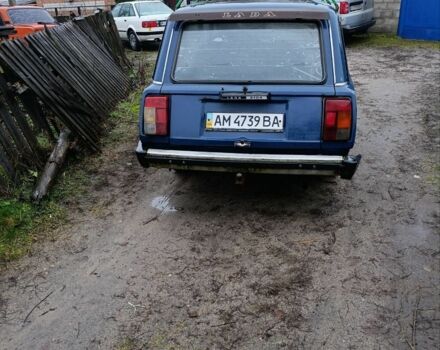 Синий ВАЗ 2104, объемом двигателя 1 л и пробегом 80 тыс. км за 495 $, фото 6 на Automoto.ua