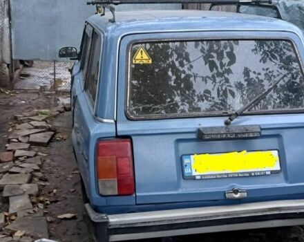 Синий ВАЗ 2104, объемом двигателя 1.5 л и пробегом 90 тыс. км за 1000 $, фото 1 на Automoto.ua