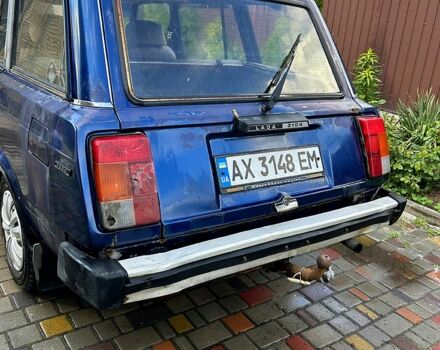 Синий ВАЗ 2104, объемом двигателя 1.5 л и пробегом 170 тыс. км за 1000 $, фото 1 на Automoto.ua