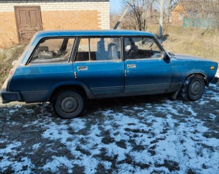 Синий ВАЗ 2104, объемом двигателя 1.5 л и пробегом 80 тыс. км за 1250 $, фото 1 на Automoto.ua