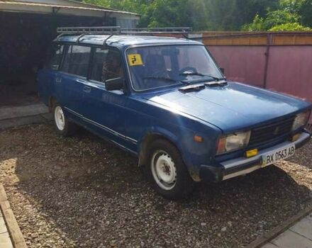 Синий ВАЗ 2104, объемом двигателя 1.45 л и пробегом 200 тыс. км за 1000 $, фото 2 на Automoto.ua