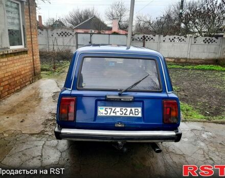 Синий ВАЗ 2104, объемом двигателя 1.5 л и пробегом 94 тыс. км за 1500 $, фото 1 на Automoto.ua