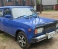 Синий ВАЗ 2104, объемом двигателя 1 л и пробегом 200 тыс. км за 656 $, фото 1 на Automoto.ua