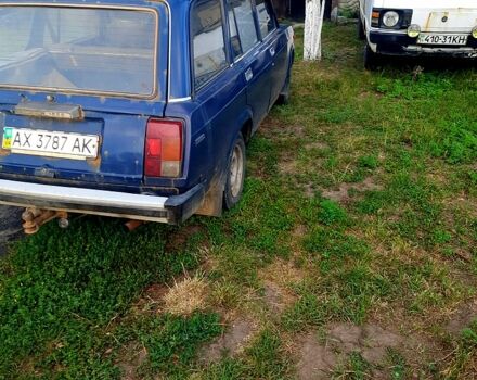 Синий ВАЗ 2104, объемом двигателя 1.5 л и пробегом 300 тыс. км за 550 $, фото 1 на Automoto.ua