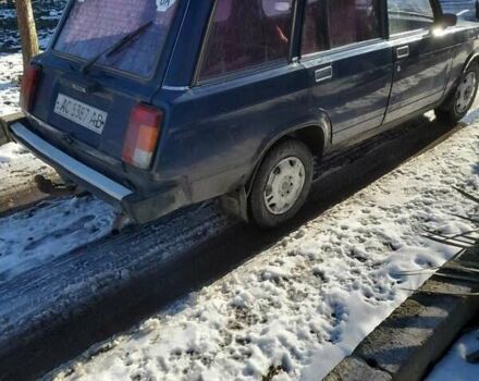 Синий ВАЗ 2104, объемом двигателя 1.5 л и пробегом 222 тыс. км за 550 $, фото 1 на Automoto.ua