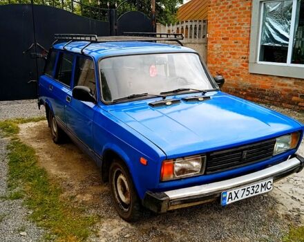 Синий ВАЗ 2104, объемом двигателя 1.5 л и пробегом 76 тыс. км за 1100 $, фото 1 на Automoto.ua