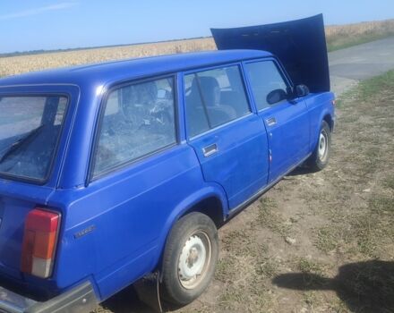 Синий ВАЗ 2104, объемом двигателя 1.5 л и пробегом 76 тыс. км за 1000 $, фото 1 на Automoto.ua