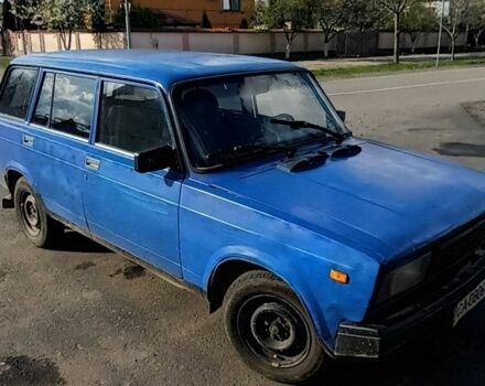 Синий ВАЗ 2104, объемом двигателя 0.15 л и пробегом 220 тыс. км за 650 $, фото 1 на Automoto.ua