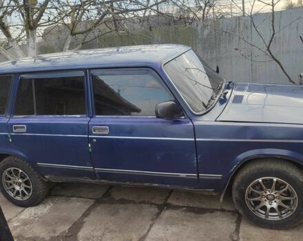 Синий ВАЗ 2104, объемом двигателя 1.5 л и пробегом 300 тыс. км за 711 $, фото 3 на Automoto.ua