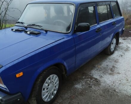 Синий ВАЗ 2104, объемом двигателя 1.5 л и пробегом 60 тыс. км за 1200 $, фото 1 на Automoto.ua