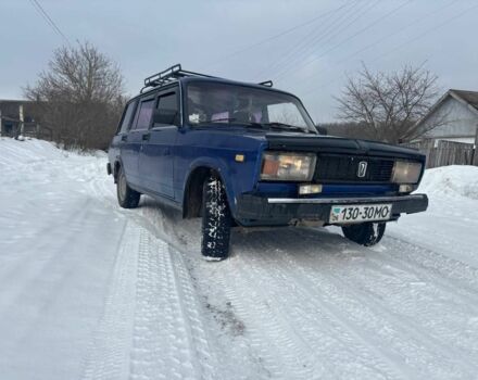 Синий ВАЗ 2104, объемом двигателя 1.3 л и пробегом 135 тыс. км за 550 $, фото 1 на Automoto.ua