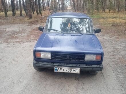 Синий ВАЗ 2104, объемом двигателя 1 л и пробегом 75 тыс. км за 850 $, фото 1 на Automoto.ua