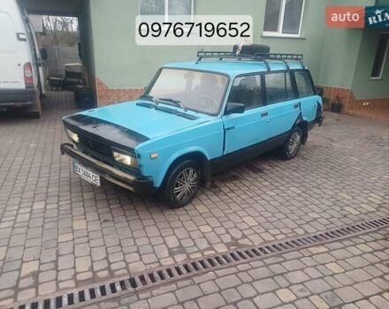 Синий ВАЗ 2104, объемом двигателя 1.3 л и пробегом 100 тыс. км за 500 $, фото 1 на Automoto.ua