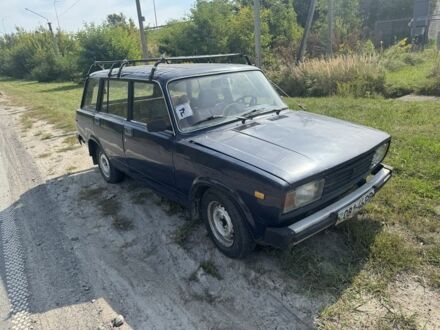 Синий ВАЗ 2104, объемом двигателя 1.5 л и пробегом 350 тыс. км за 750 $, фото 1 на Automoto.ua