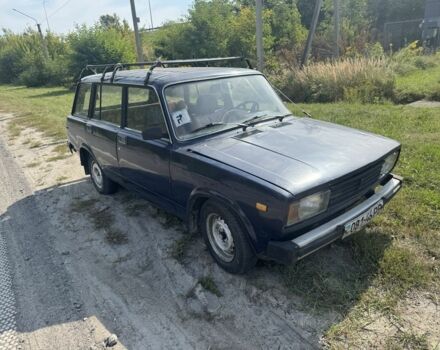 Синий ВАЗ 2104, объемом двигателя 1.5 л и пробегом 350 тыс. км за 750 $, фото 1 на Automoto.ua