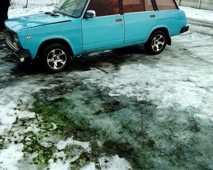 Синий ВАЗ 2104, объемом двигателя 1.5 л и пробегом 77 тыс. км за 1150 $, фото 1 на Automoto.ua