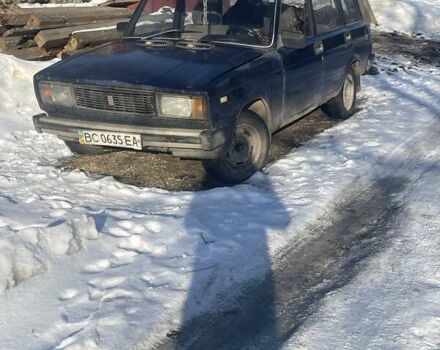 Синий ВАЗ 2104, объемом двигателя 1.5 л и пробегом 50 тыс. км за 500 $, фото 1 на Automoto.ua