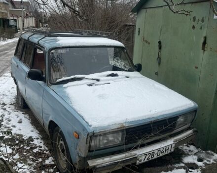Синий ВАЗ 2104, объемом двигателя 1.3 л и пробегом 350 тыс. км за 500 $, фото 1 на Automoto.ua