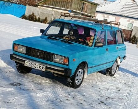 Синий ВАЗ 2104, объемом двигателя 3 л и пробегом 930 тыс. км за 1200 $, фото 1 на Automoto.ua