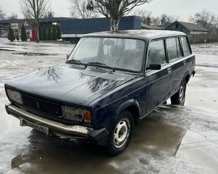 Синий ВАЗ 2104, объемом двигателя 1.3 л и пробегом 175 тыс. км за 490 $, фото 1 на Automoto.ua