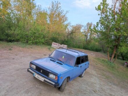 Синий ВАЗ 2104, объемом двигателя 1.3 л и пробегом 100 тыс. км за 550 $, фото 1 на Automoto.ua