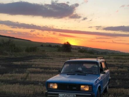 Синий ВАЗ 2104, объемом двигателя 1.3 л и пробегом 100 тыс. км за 450 $, фото 1 на Automoto.ua