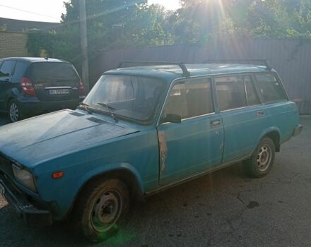 Синий ВАЗ 2104, объемом двигателя 1 л и пробегом 300 тыс. км за 258 $, фото 1 на Automoto.ua