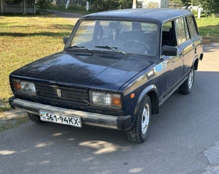 Синий ВАЗ 2104, объемом двигателя 1.5 л и пробегом 76 тыс. км за 650 $, фото 1 на Automoto.ua