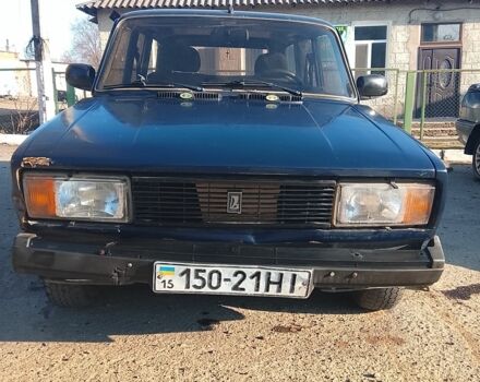 Синий ВАЗ 2104, объемом двигателя 0 л и пробегом 200 тыс. км за 565 $, фото 1 на Automoto.ua