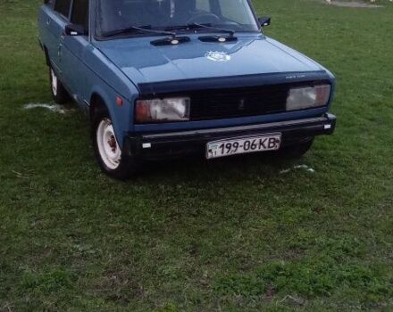 Синий ВАЗ 2104, объемом двигателя 1 л и пробегом 200 тыс. км за 688 $, фото 1 на Automoto.ua