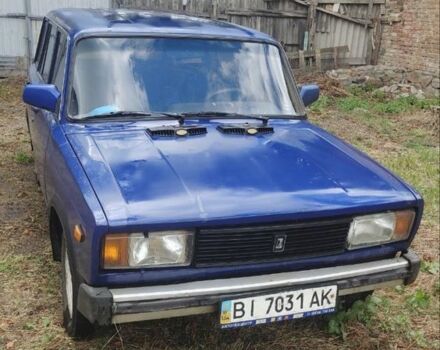 Синий ВАЗ 2104, объемом двигателя 1.5 л и пробегом 12 тыс. км за 800 $, фото 1 на Automoto.ua