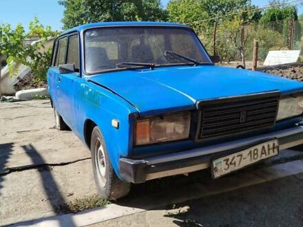 Синий ВАЗ 2104, объемом двигателя 1.2 л и пробегом 82 тыс. км за 650 $, фото 1 на Automoto.ua