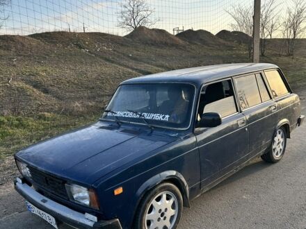Синий ВАЗ 2104, объемом двигателя 1.5 л и пробегом 74 тыс. км за 1200 $, фото 1 на Automoto.ua