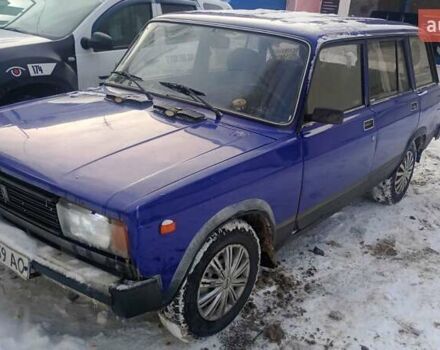 Синий ВАЗ 2104, объемом двигателя 1.5 л и пробегом 200 тыс. км за 1400 $, фото 1 на Automoto.ua