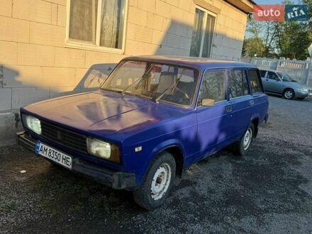 Синий ВАЗ 2104, объемом двигателя 1.5 л и пробегом 100 тыс. км за 650 $, фото 1 на Automoto.ua