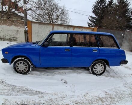 Синий ВАЗ 2104, объемом двигателя 1.3 л и пробегом 100 тыс. км за 900 $, фото 1 на Automoto.ua