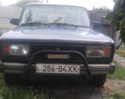 Синий ВАЗ 2104, объемом двигателя 1 л и пробегом 93 тыс. км за 770 $, фото 1 на Automoto.ua