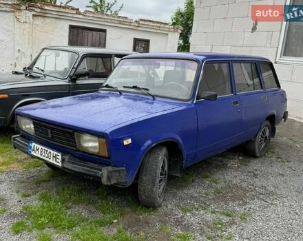 Синий ВАЗ 2104, объемом двигателя 1.5 л и пробегом 100 тыс. км за 500 $, фото 1 на Automoto.ua