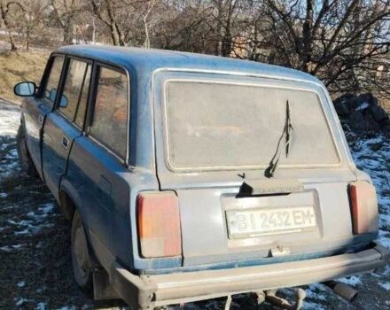 Синий ВАЗ 2104, объемом двигателя 1.5 л и пробегом 80 тыс. км за 1105 $, фото 1 на Automoto.ua