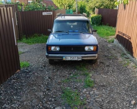 Синий ВАЗ 2104, объемом двигателя 1.5 л и пробегом 169 тыс. км за 1013 $, фото 1 на Automoto.ua