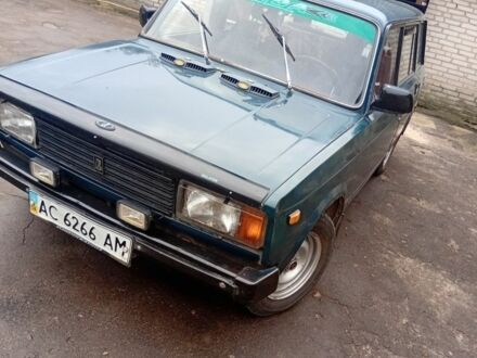Синий ВАЗ 2104, объемом двигателя 1.5 л и пробегом 50 тыс. км за 1100 $, фото 1 на Automoto.ua