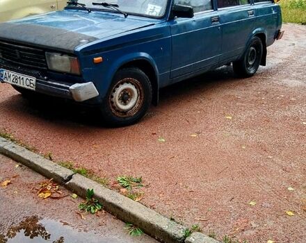 Синий ВАЗ 2104, объемом двигателя 1.5 л и пробегом 30 тыс. км за 500 $, фото 1 на Automoto.ua