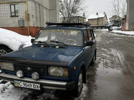 Синий ВАЗ 2104, объемом двигателя 1.45 л и пробегом 43 тыс. км за 1200 $, фото 1 на Automoto.ua